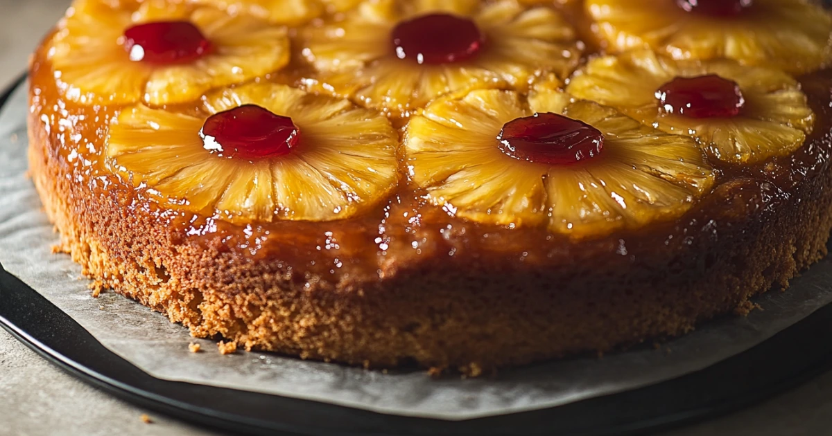 Pineapple Upside Down Cake