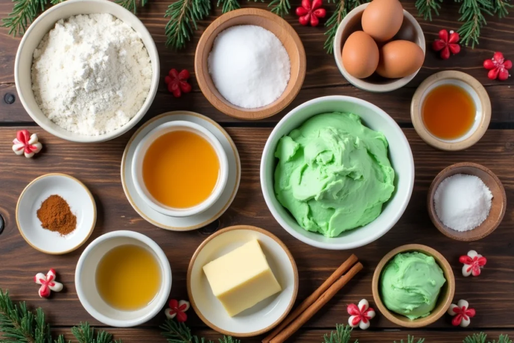 How to Make a Festive Christmas Tree Cake at Home: A Simple Recipe Guide 3 christmas tree cake ingredients